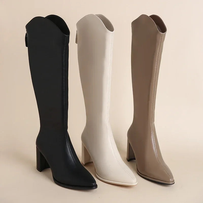 Thick Heel Boots