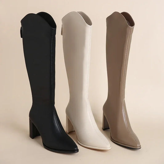 Thick Heel Boots