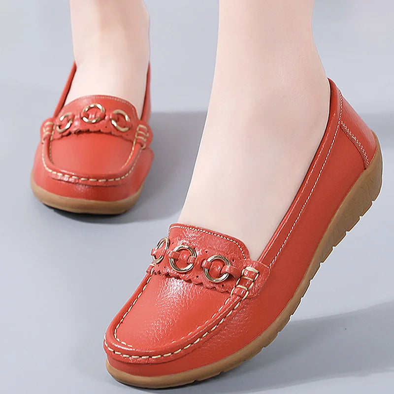 Mocassins décontractés à enfiler pour femmes