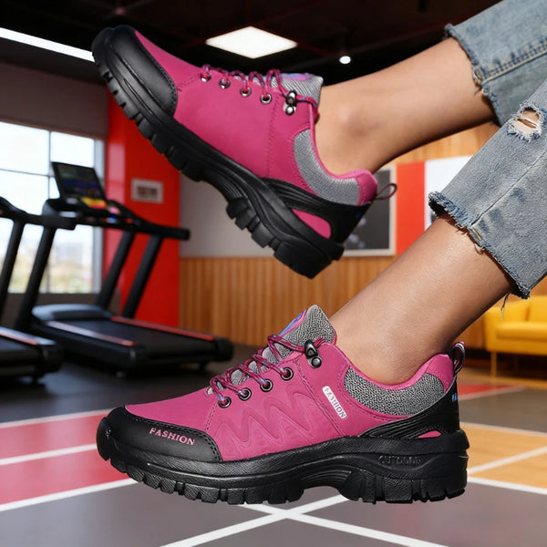 Women Waterproof Non-Slip Hiking Sneakers Product Profile View