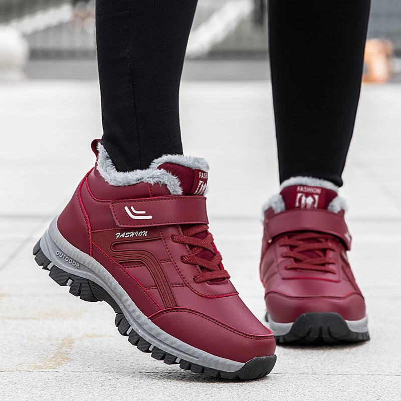 platform winter boots
