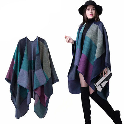 winter poncho
