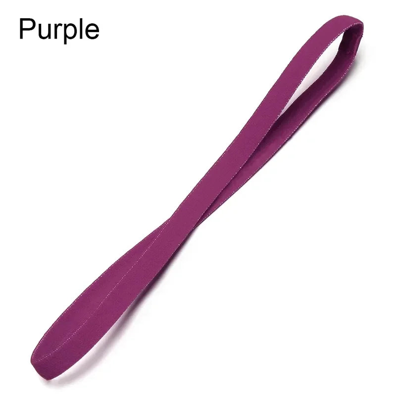 Women's Anti Slip Rubber StretchThin Athletic Headband