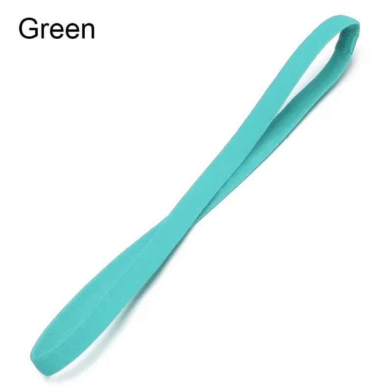 Women's Anti Slip Rubber Stretch Thin Athletic Headband