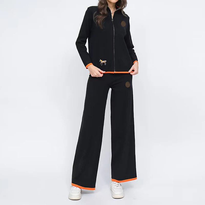 Knit Suit, Knit Two-Piece Set