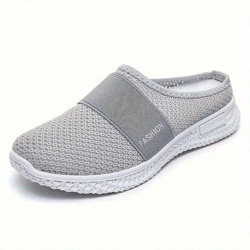 Women's Comfortable Breathable Solid Mules Slippers