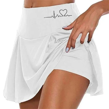 Women’s Double-Layer Summer Sports Skirt
