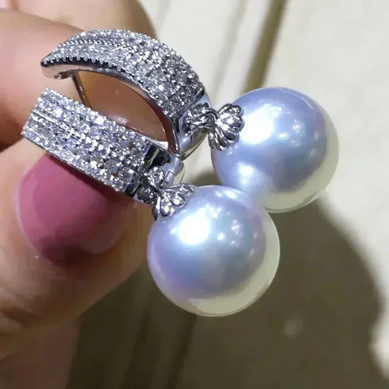 Women's Silver Temperament Dangle Earrings