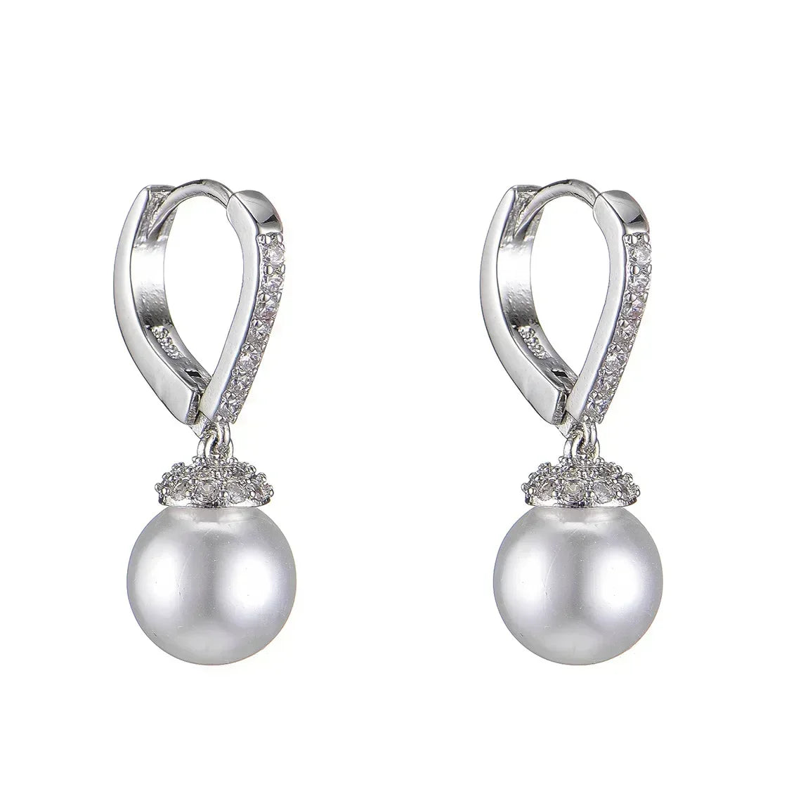 Women's Silver Temperament Dangle Earrings