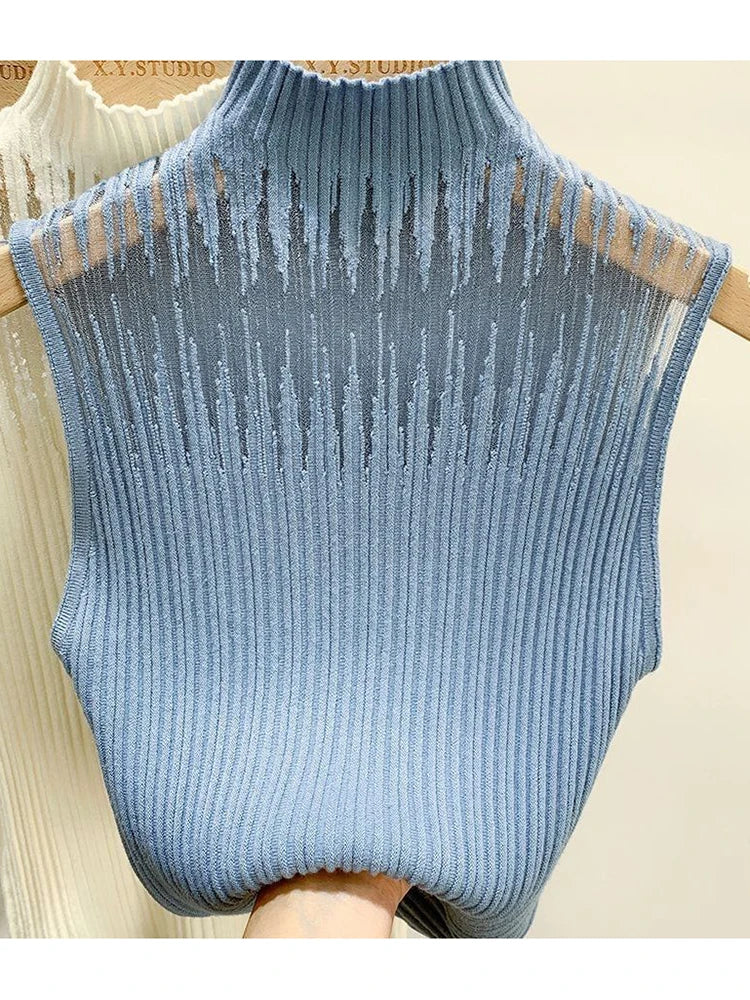 womens sleeveless vest

