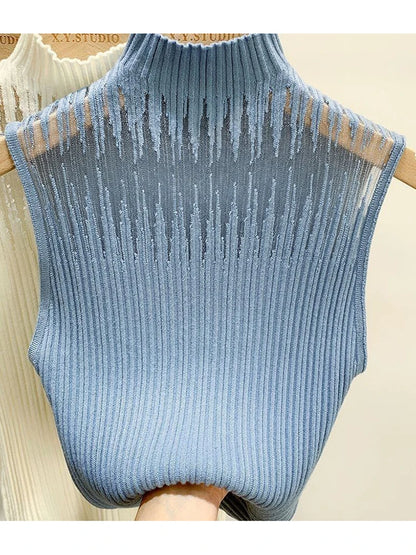 womens sleeveless vest

