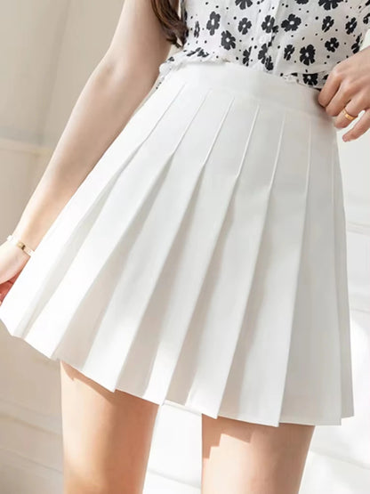 Women's Summer Pleated Mini Tennis Skirt