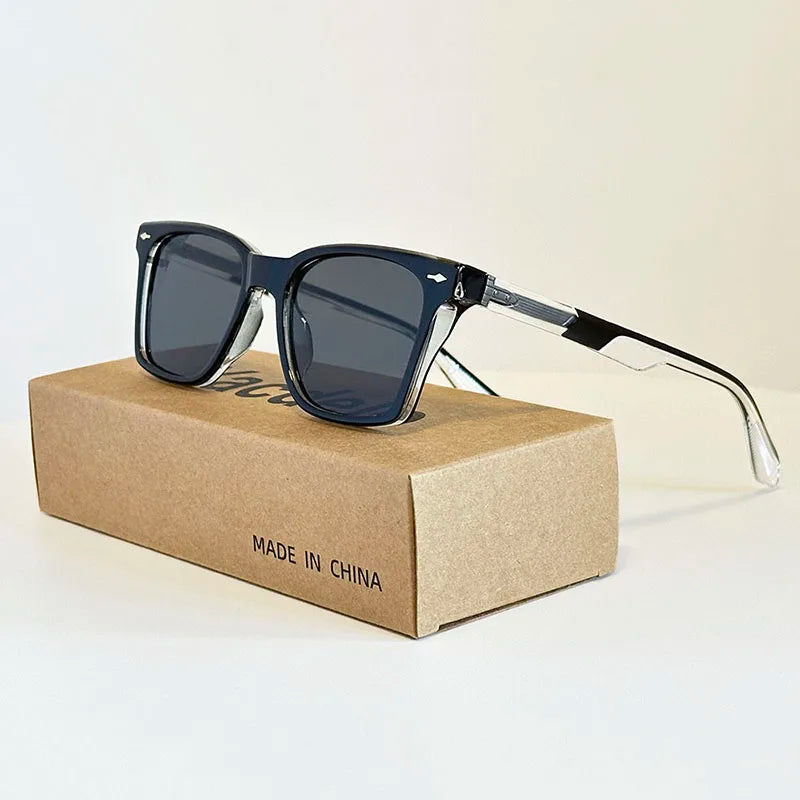 Women's Trendy Photochromic Vintage Square Sunglasses