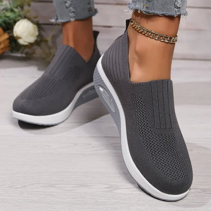 Women's Wedge Sneakers Comfortable Casual
