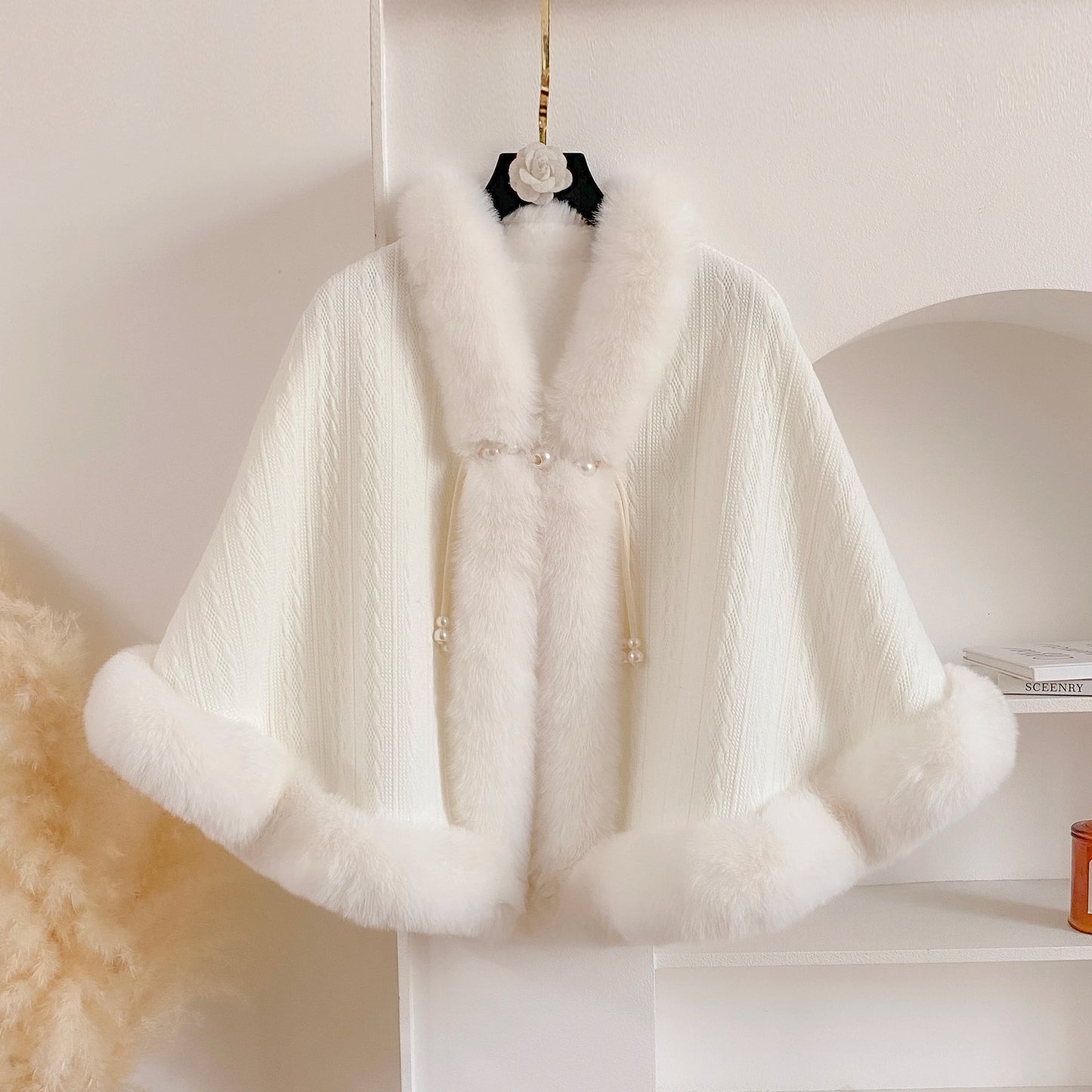 women's winter poncho
