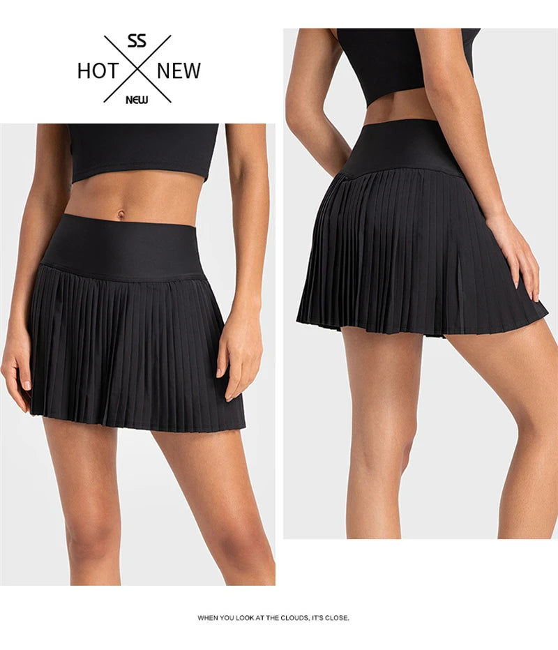 Women’s Pleated Tennis & Yoga Skirt
