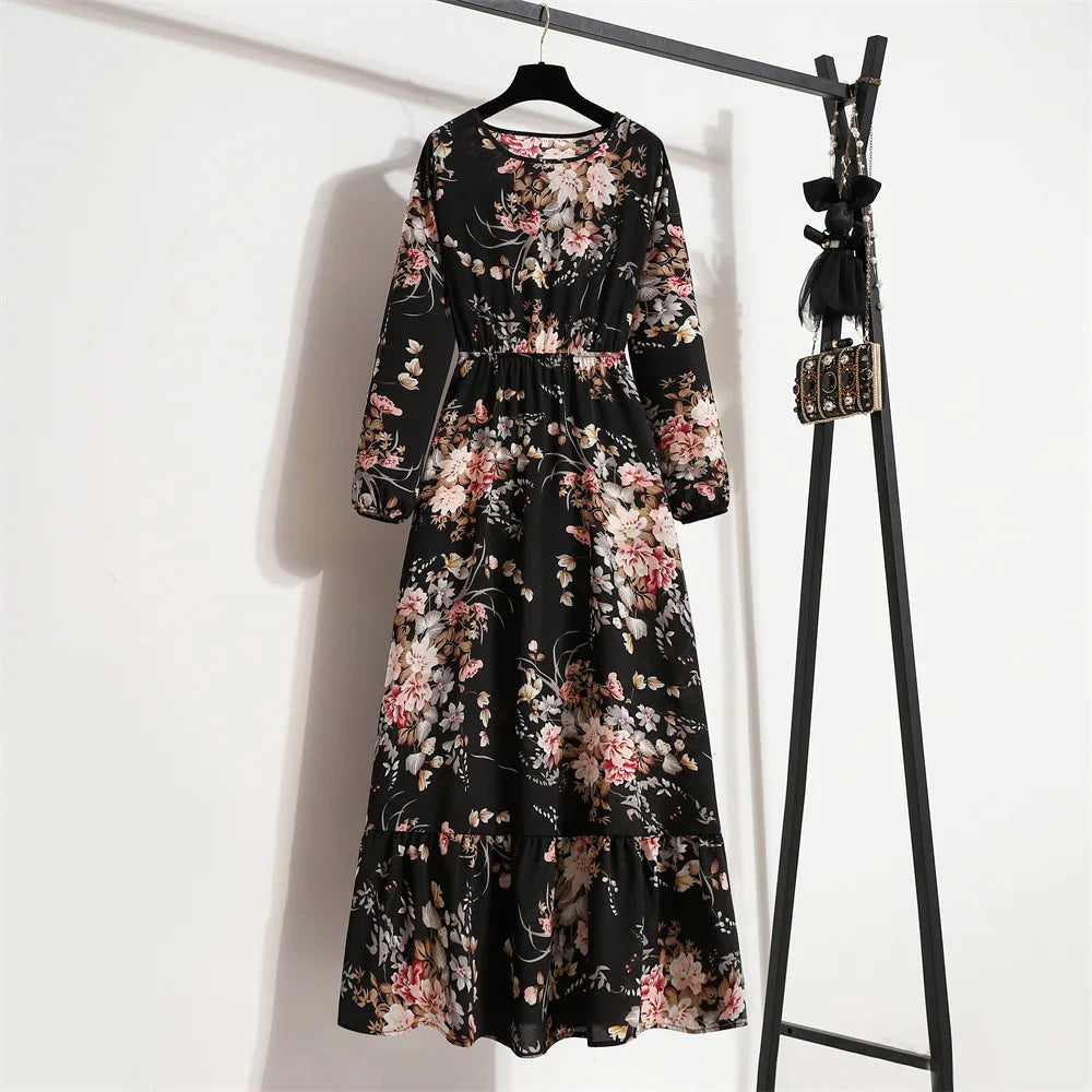 women floral dress
