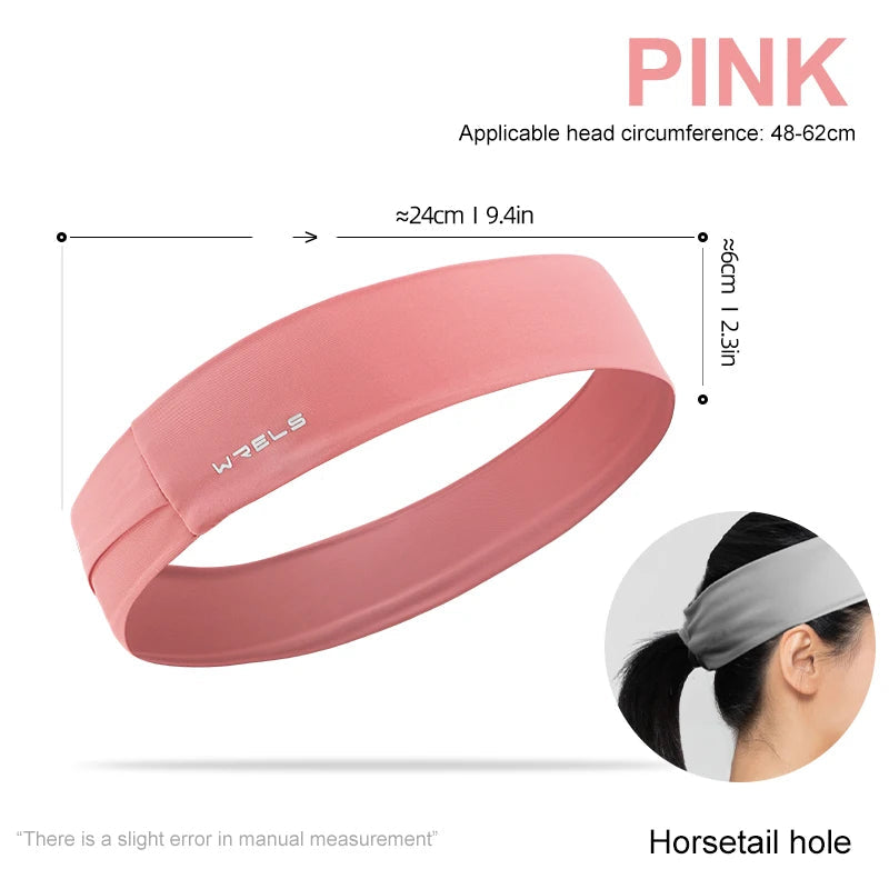 Women's Elastic Absorbent Tennis Player Headband