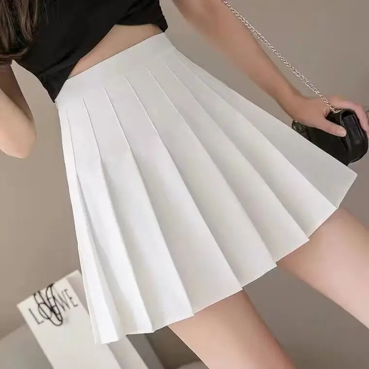 Women's High Waist Mini Tennis Pleated Skirts