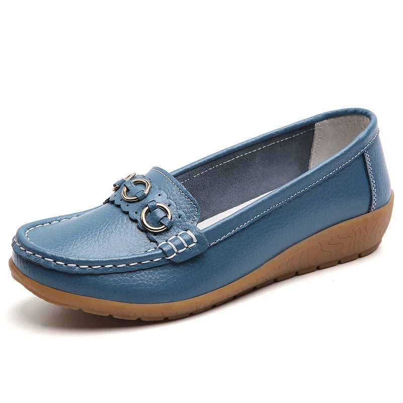 Women Low Heel Flat Loafers Footwear