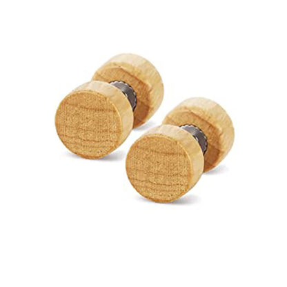 Wood Stud Earrings

