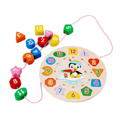 Wooden Montessori Sorting & Stacking Early Educational Toys for Toddlers