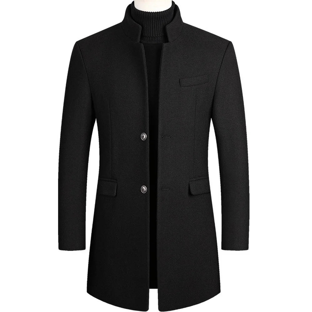 Stylish Slim Fit Woolen Cardigan Jacket for Men
