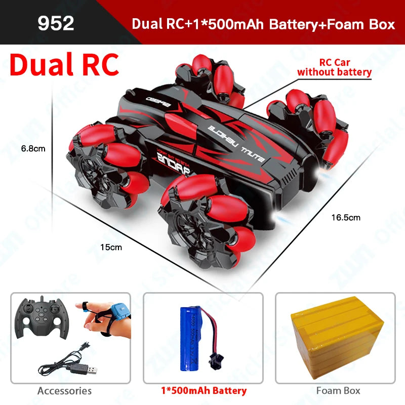 ZWN F1 RC Drift Car With Music Led Lights