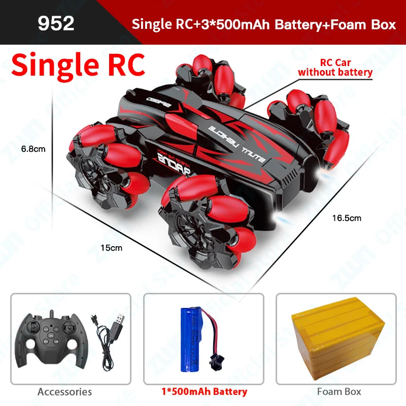 ZWN F1 RC Drift Car With Music Led Lights