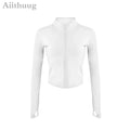 Long sleeve white