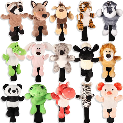 animal golf head covers, fairway wood head cover, golf club head covers, novelty golf head covers, unique golf club covers, golf head covers, driver head cover, golf club covers