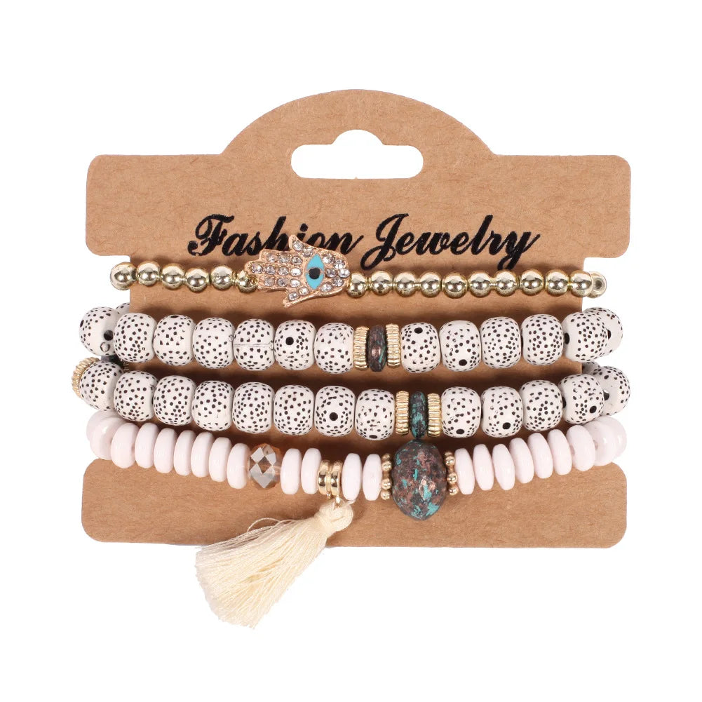 beads bracelet set


