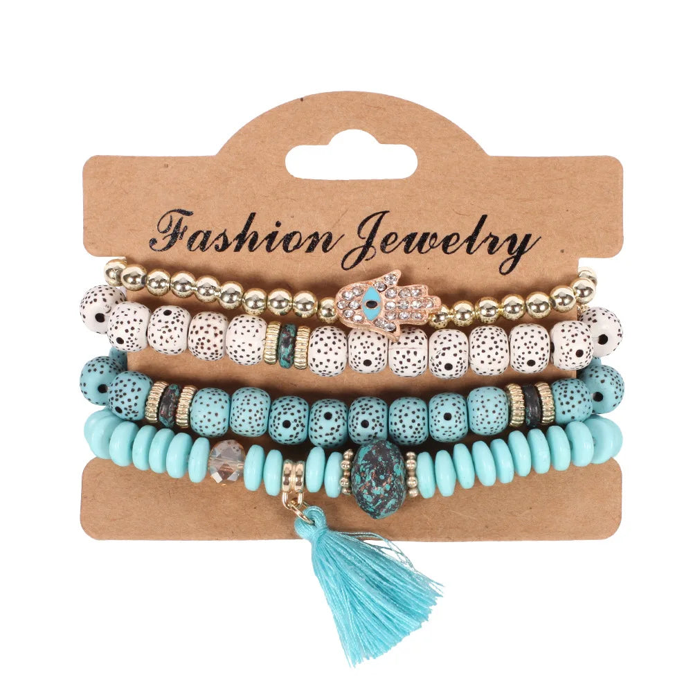 beads bracelet set

