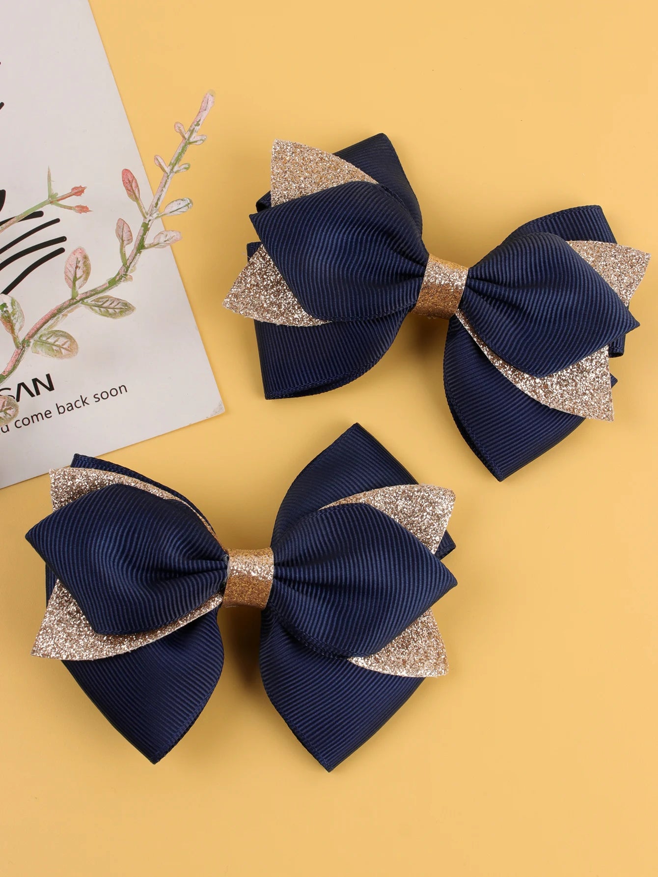 bow hair clip

