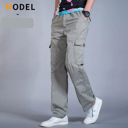 Men's 6XL Cargo Pants for Spring/Summer

