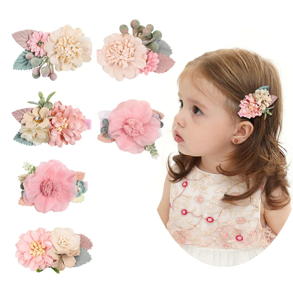 floral hair accessories

