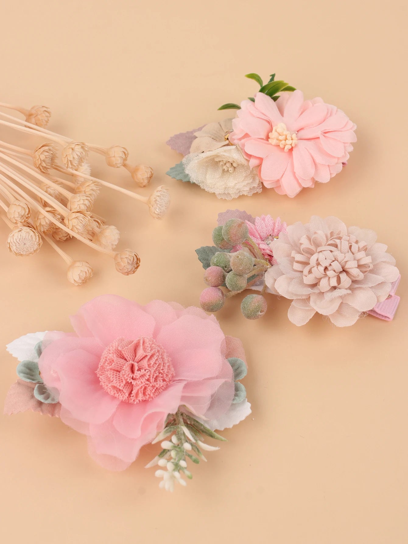 floral hair accessories

