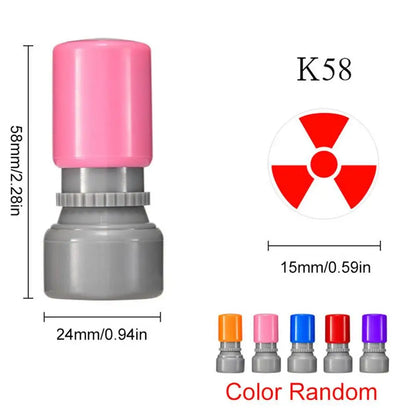 golf ball stamp, golf ball marker stamp, golf ball marking tool, plastic golf ball marker, divot tool, golf divot tool, golf ball line marker, golf ball marker stencil