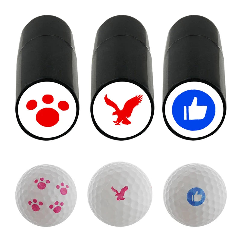 golf ball stamper, golf ball marker stamp, golf ball logo stamp, golf ball monogram stamper, golf ball initial stamp