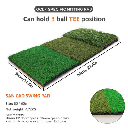 golf hitting mat, golf practice mat, indoor golf practice mat, outdoor golf hitting mat, golf training mat, golf swing practice mat, golf training aids, golf grass mat