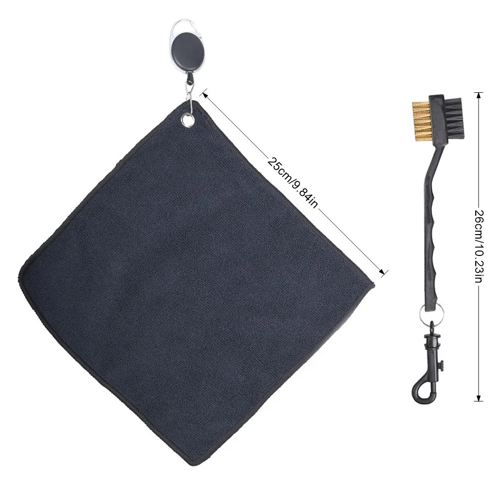 golf towel, black golf towel, cotton golf towel, towel golf, microfiber golf towel, golf brush