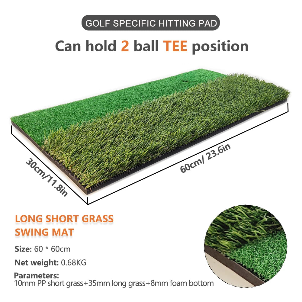 golf hitting mat, golf practice mat, indoor golf practice mat, outdoor golf hitting mat, golf training mat, golf swing practice mat, golf training aids, golf grass mat
