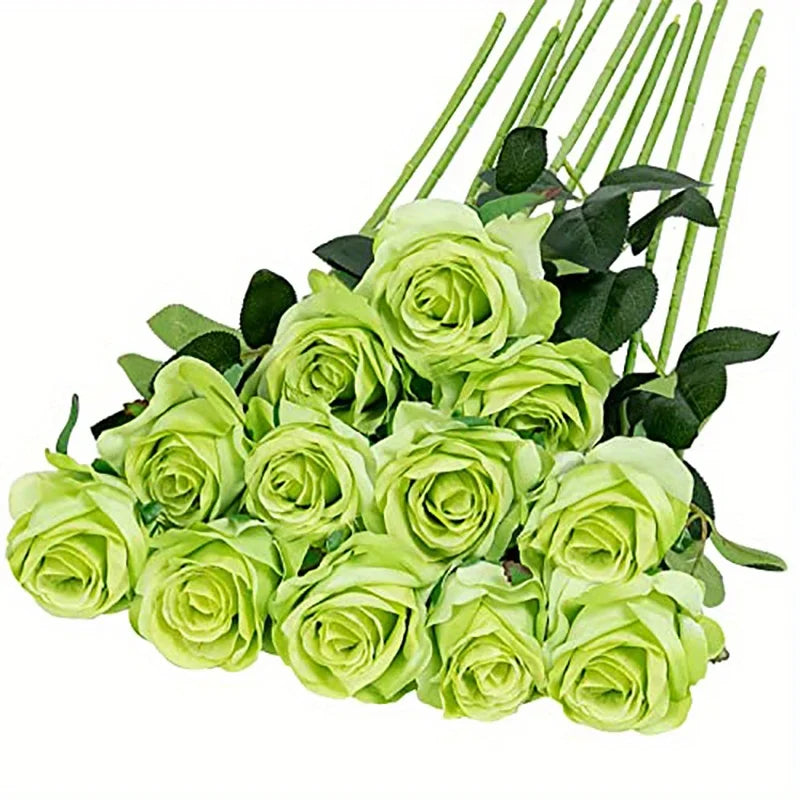 Realistic Artificial Roses for Weddings & Home Decor