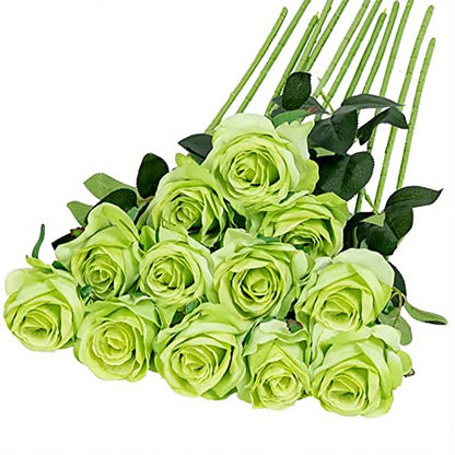 Realistic Artificial Roses for Weddings & Home Decor