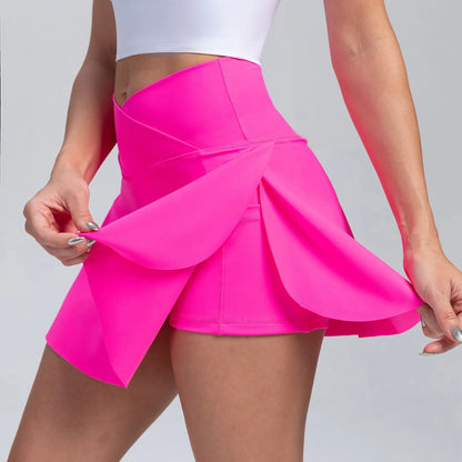 women's sports skirt, sports skirt with shorts, yoga shorts women, badminton sportswear, tennis skirt for women, tennis skirt, womens gym wear, golf skirt, yoga shorts, tennis skort, alo tennis skirt, black tennis skirt, athletic wear for women