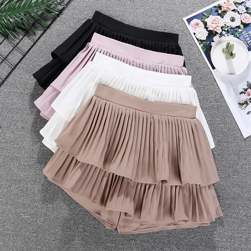 high waist short skirt, summer mini skirts, short summer skirts, high waisted skater skirt, pleated summer skirt, mini skirt summer, black high waist short skirt, ruffled mini skirt, black ruffle mini skirt