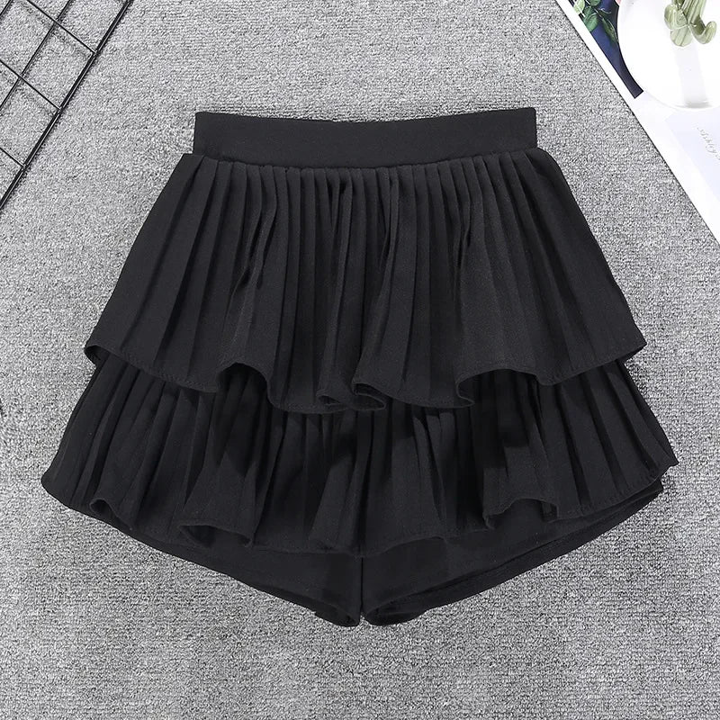 high waist short skirt, summer mini skirts, short summer skirts, high waisted skater skirt, pleated summer skirt, mini skirt summer, black high waist short skirt, ruffled mini skirt, black ruffle mini skirt
