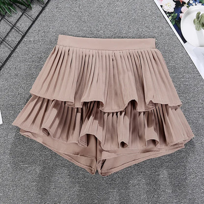 high waist short skirt, summer mini skirts, short summer skirts, high waisted skater skirt, pleated summer skirt, mini skirt summer, black high waist short skirt, ruffled mini skirt, black ruffle mini skirt