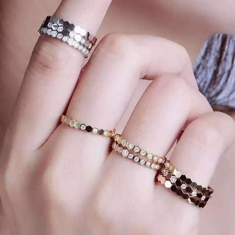 honeycomb ring

