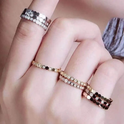 honeycomb ring

